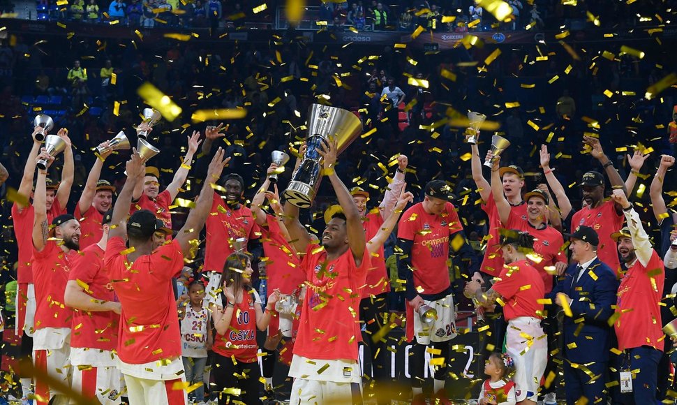 Eurolygos finale – CSKA triumfas