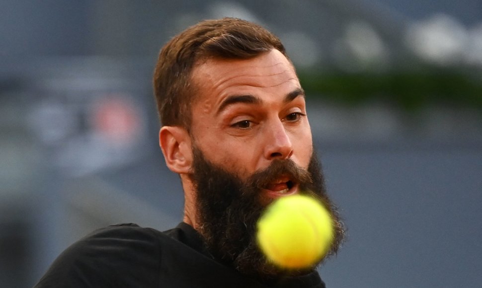 Benoit Paire garsėja karštu temperamentu.