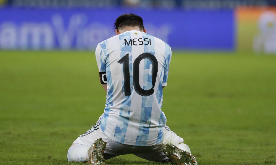 Lionelis Messi su Argentinos rinktine triumfavo „Copa America“ turnyre.