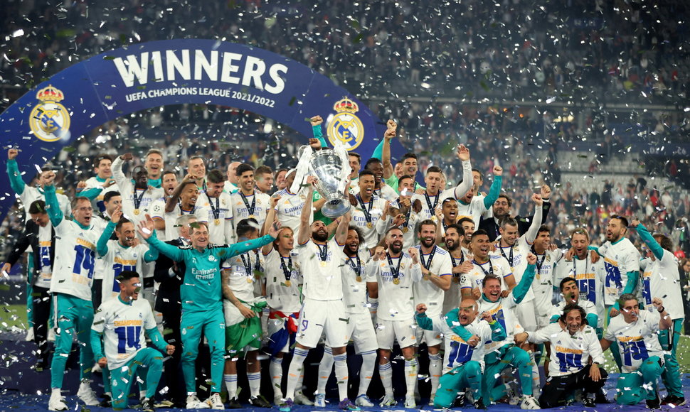 Madrido „Real“ triumfavo Čempionų lygoje.