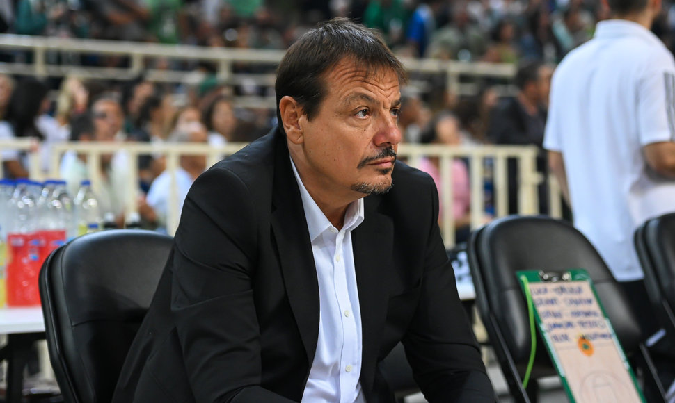 „Panathinaikos“ treneris Erginas Atamanas