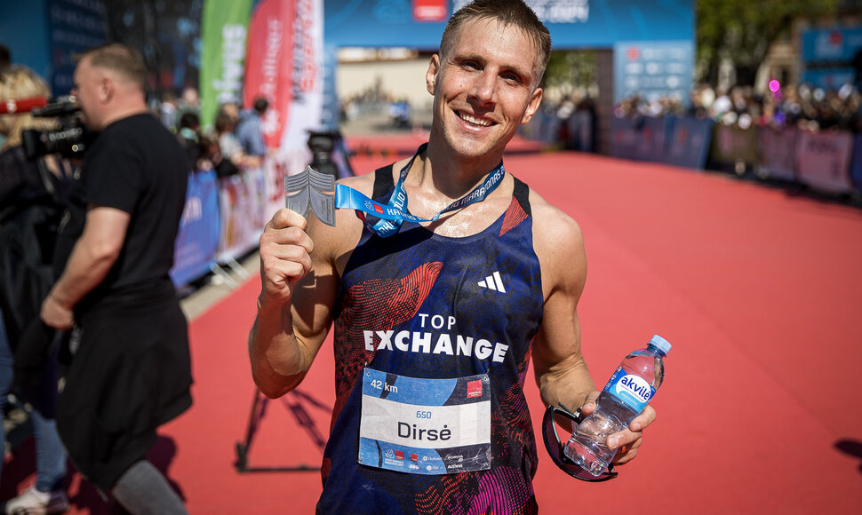 Kauno maratonas. Modestas Dirsė