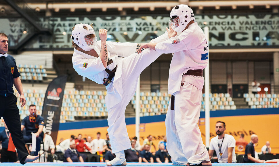 Europos kioku&scaron;in karatė čempionatą pradėjo jaunimo talentai.