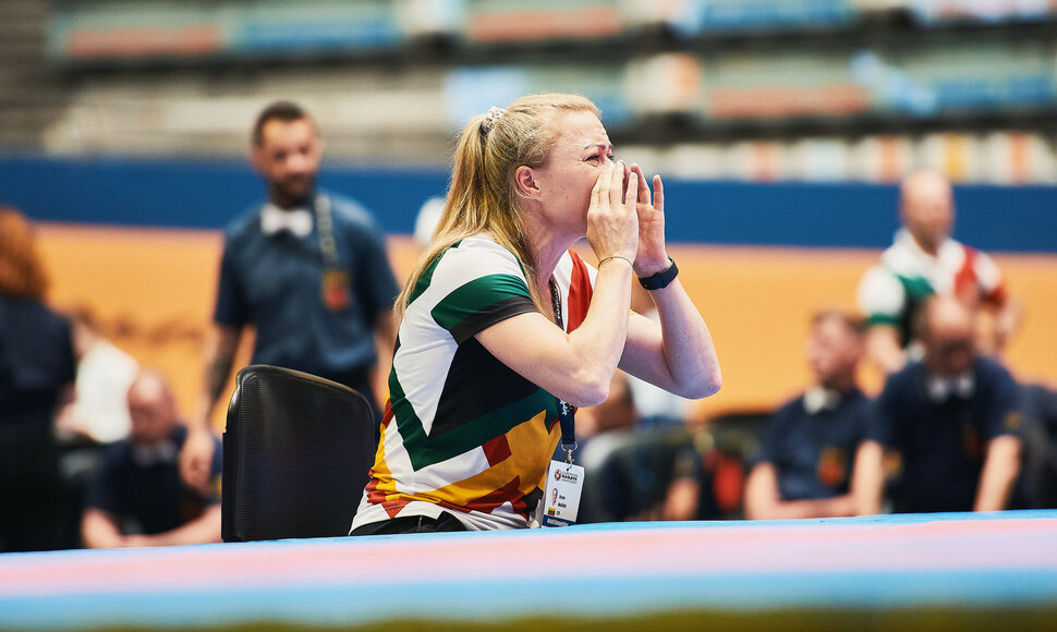 Europos kioku&scaron;in karatė čempionatą pradėjo jaunimo talentai.