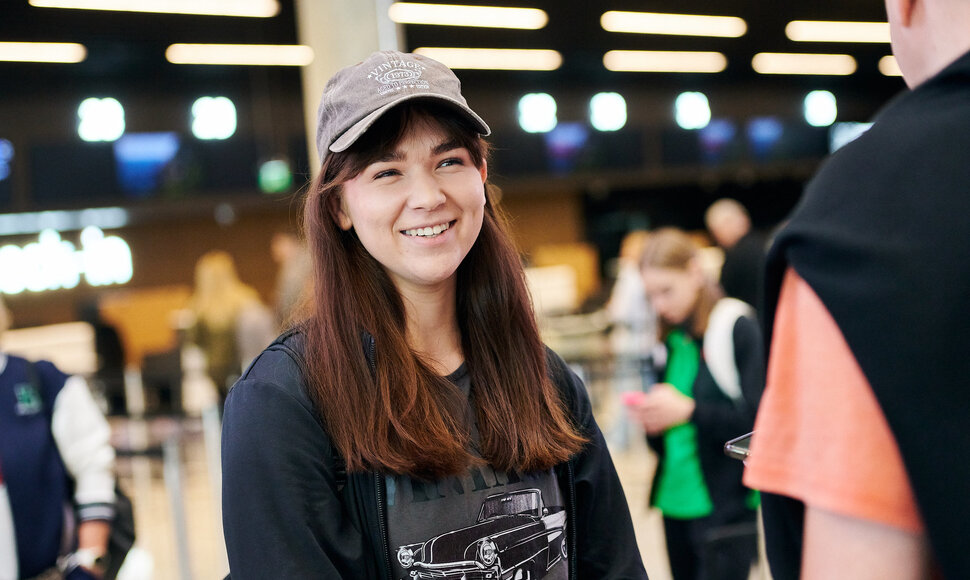 Lietuvos kioku&scaron;in karatė rinktinė i&scaron;vyko į pasaulio čempionatą Japonijoje. Marija Sekunda