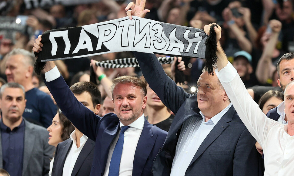 Belgrado &bdquo;Partizan&ldquo; prezidentas Ostoja Mijailovičius