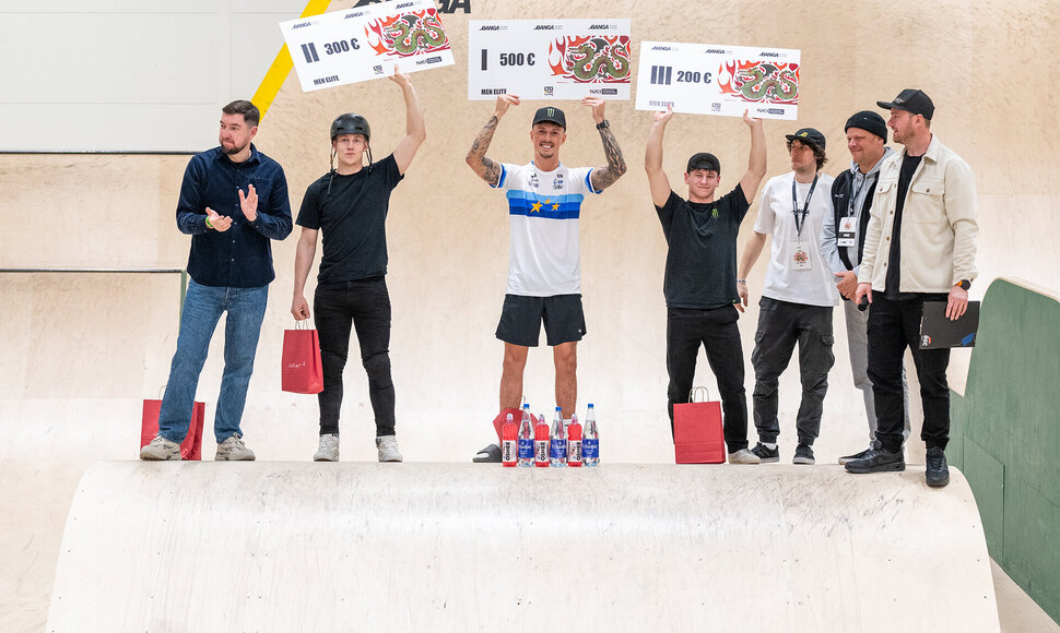 Vilniuje vyko tarptautinės BMX freestyle varžybos &bdquo;Ride The Dragon&ldquo;.