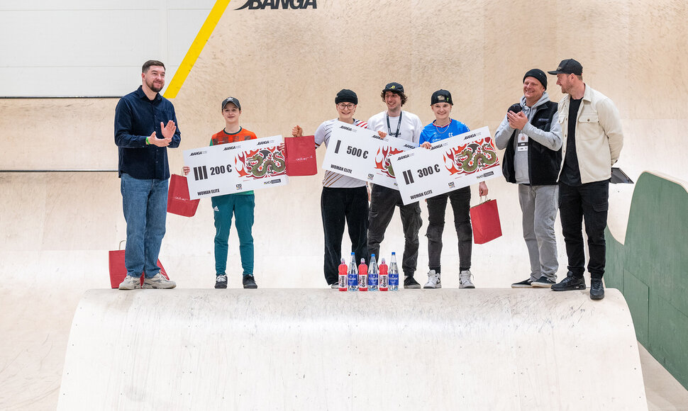 Vilniuje vyko tarptautinės BMX freestyle varžybos &bdquo;Ride The Dragon&ldquo;.