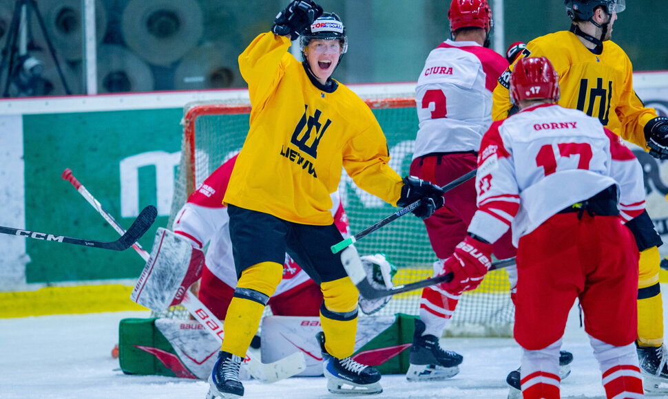 Lietuvos ir Lenkijos ledo ritulio kontrolines rungtynes 3:1 laimėjo lenkai.