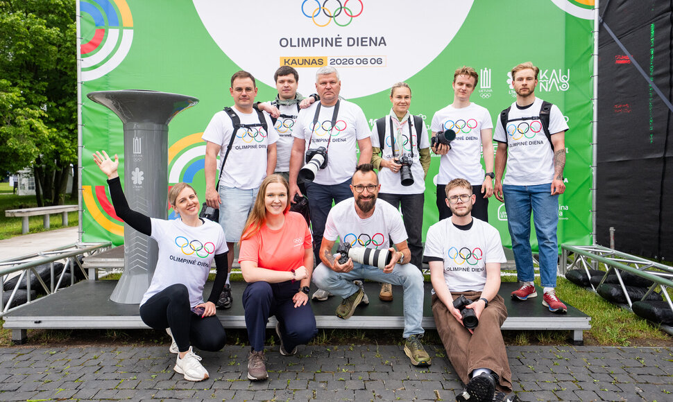 Olimpinė diena vyksta Kaune.