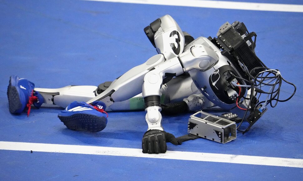 Robotų žaidynės Kinijoje.