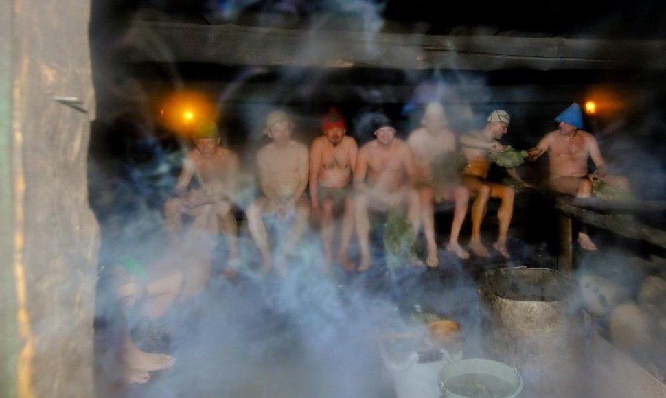 Per olimpinį žiemos festivalį Jonavoje bus galima sušilti pirtyje.