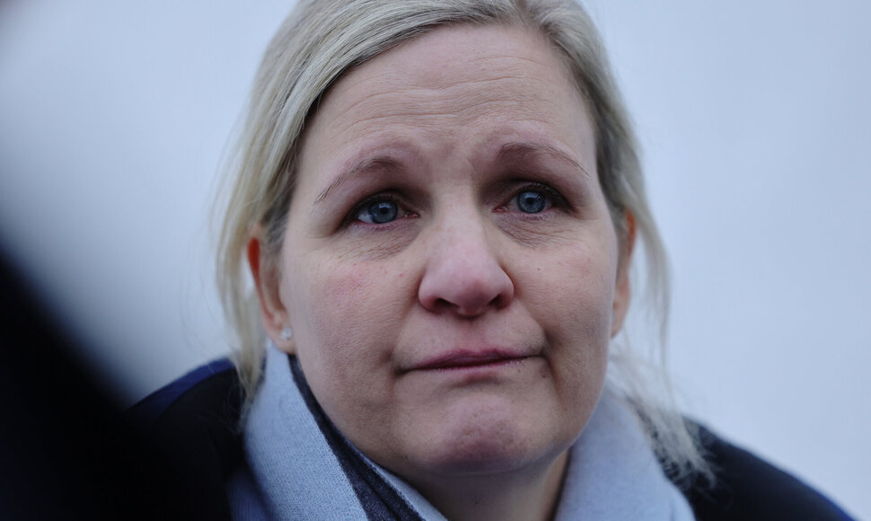 Kirsty Coventry po susitikimo su Vladyslavu Heraskevyčiumi