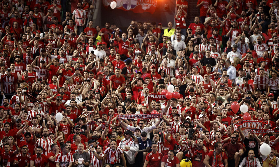 Pirėjo &bdquo;Olympiakos&ldquo; sirgaliai