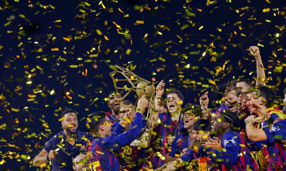 „Barcelona“ rankininkų triumfas