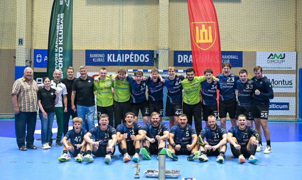 Klaipėdos „Dragūno“ rankininkai pergalingai pradėjo pasiruošimą naujam sezonui