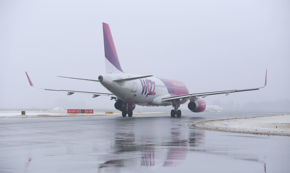 Wizz Air lėktuvas