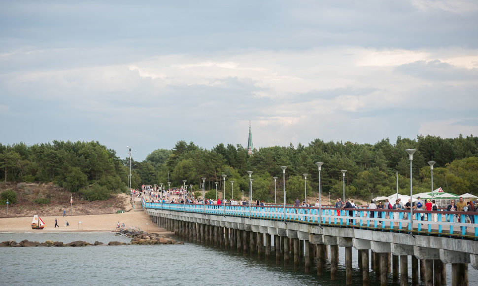 Atsigavusi Palanga po trečiadienio liūties