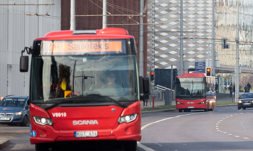 Naujieji Vilniaus viešojo transporto autobusai