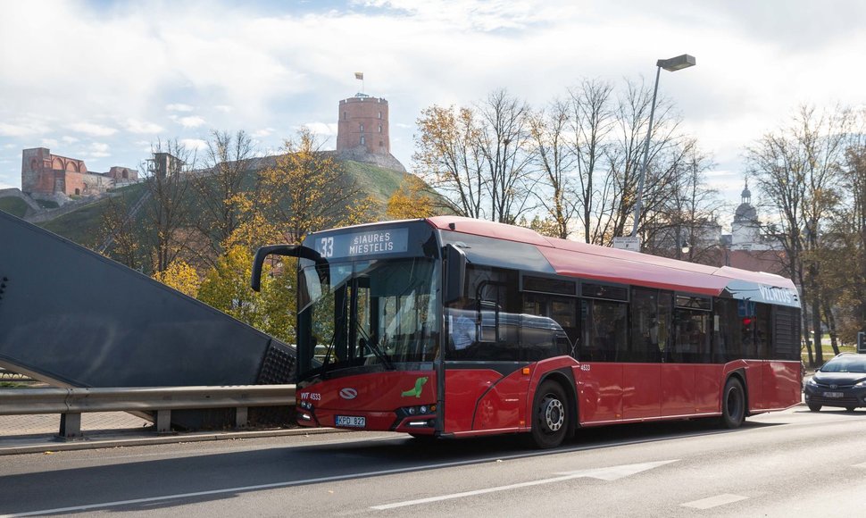 Naujieji Vilniaus viešojo transporto autobusai