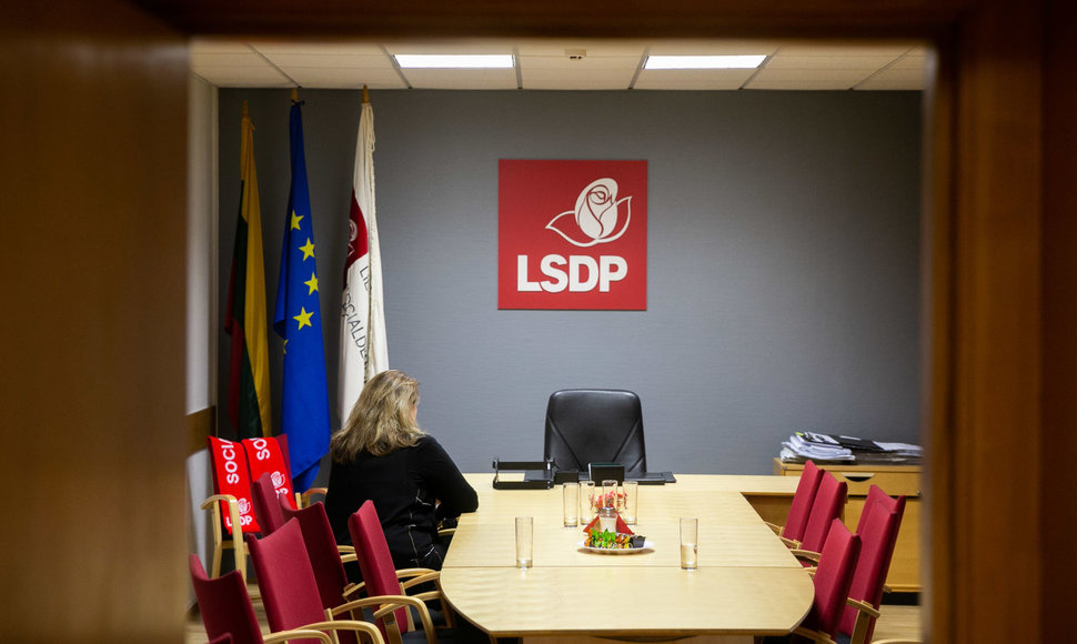 LSDP štabe laukiama Savivaldos rinkimų rezultatų