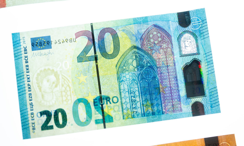 Dvidešimt eurų banknotas