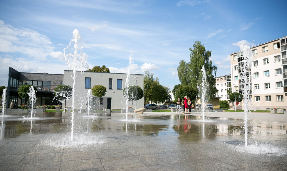 Jonava didžiuojasi sutvarkytomis miesto erdvėmis