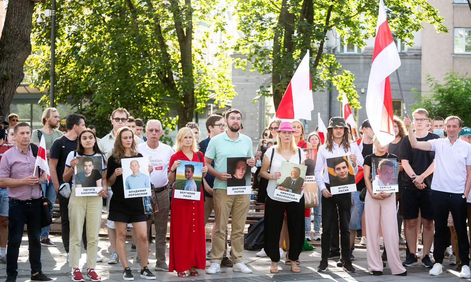 Solidarumo su Baltarusija akcija „Mūsų 97 %“ už skaidrius rinkimus