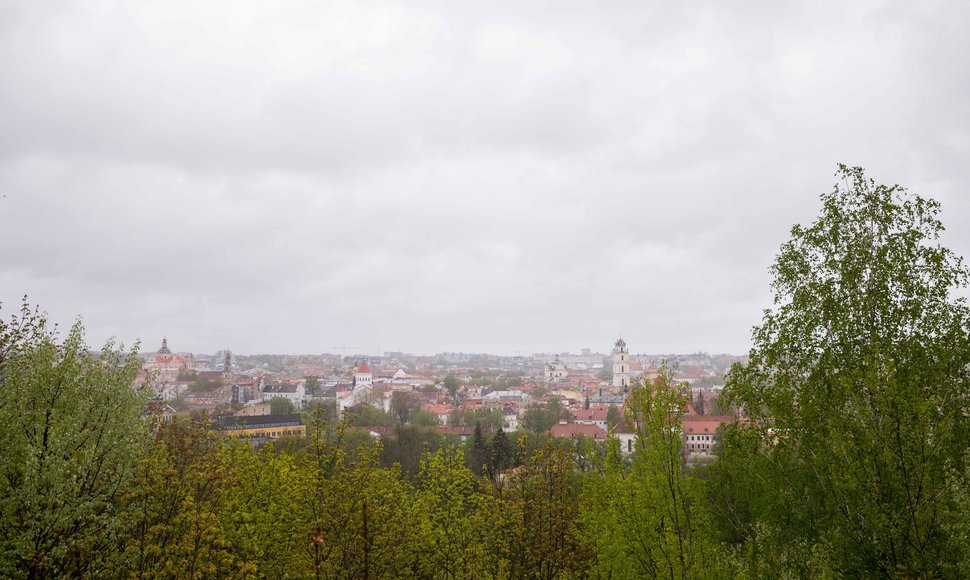 Lietaus gaivinamas Vilnius ir jo gamta