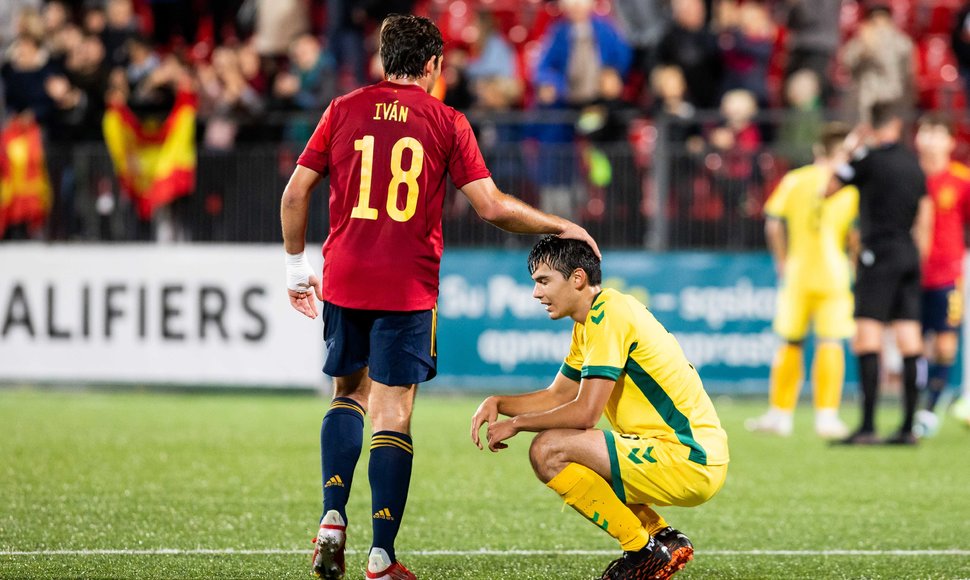 U21 Europos futbolo čempionato atranka: Lietuva – Ispanija