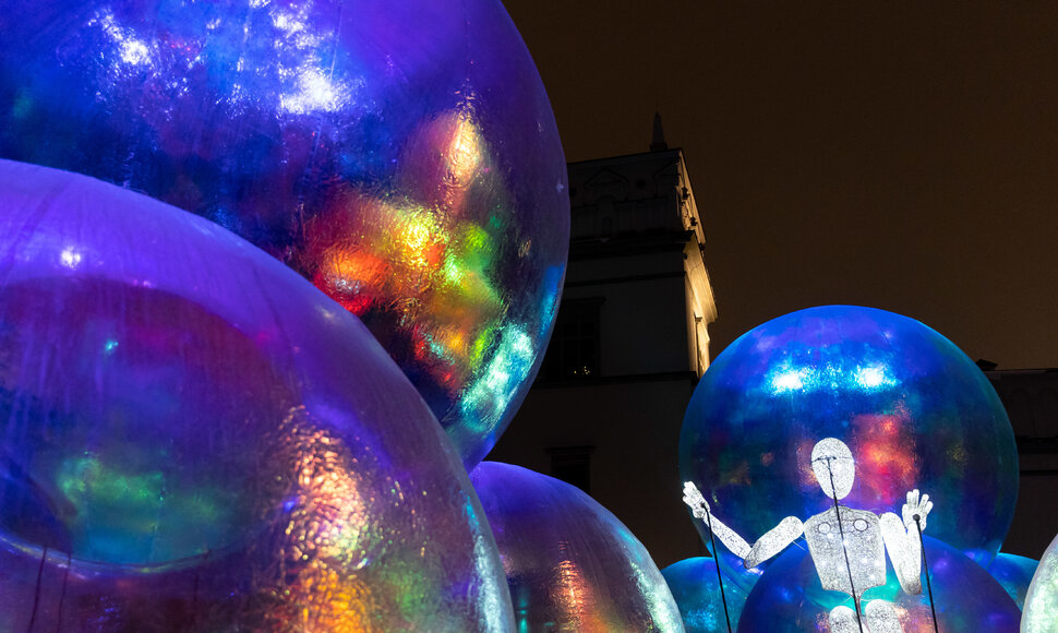 Vilniuje prasidėjo šviesų festivalis