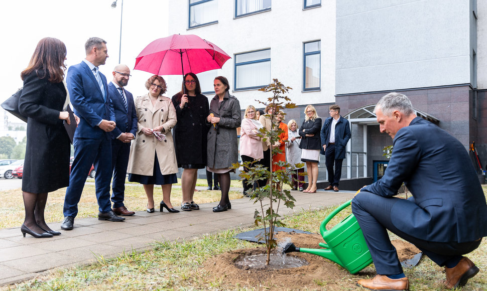 Vilniaus miesto apylinkės teismo rūmų dalies pastato atidarymas