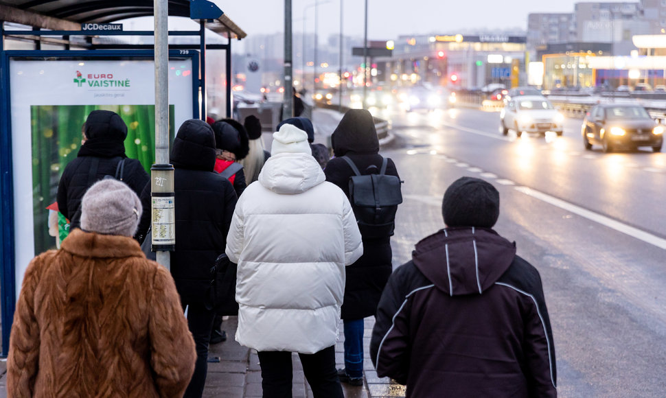 Vilniuje – viešojo transporto vairuotojų streikas