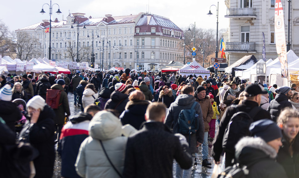 Kaziuko mugėje pardavinėti Trakų riestainiai