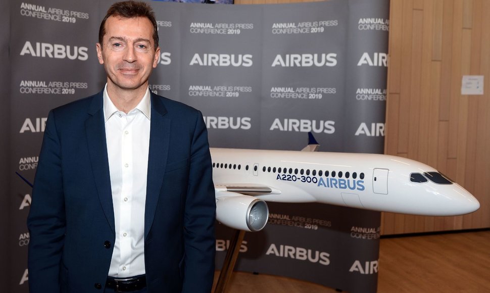 „Airbus“ vadovas Guillaume Faury 