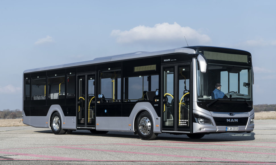 „Kauno autobusai“ už 24 mln. eurų įsigis šimtą autobusų MAN