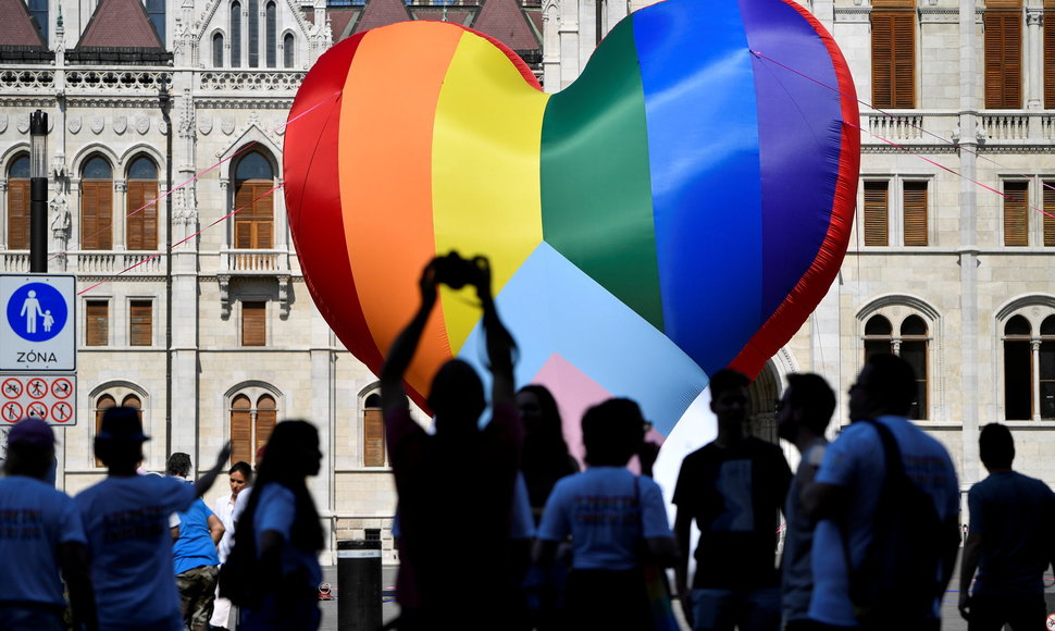 LGBT rėmėjai Budapešte