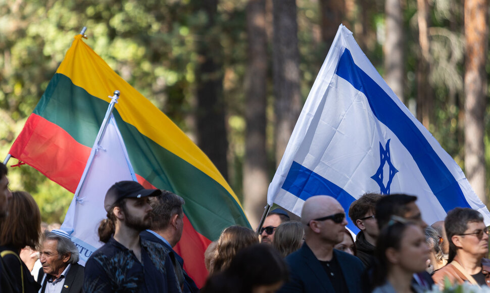 Vilniuje pagerbtas Lietuvos žydų genocido aukų atminimas