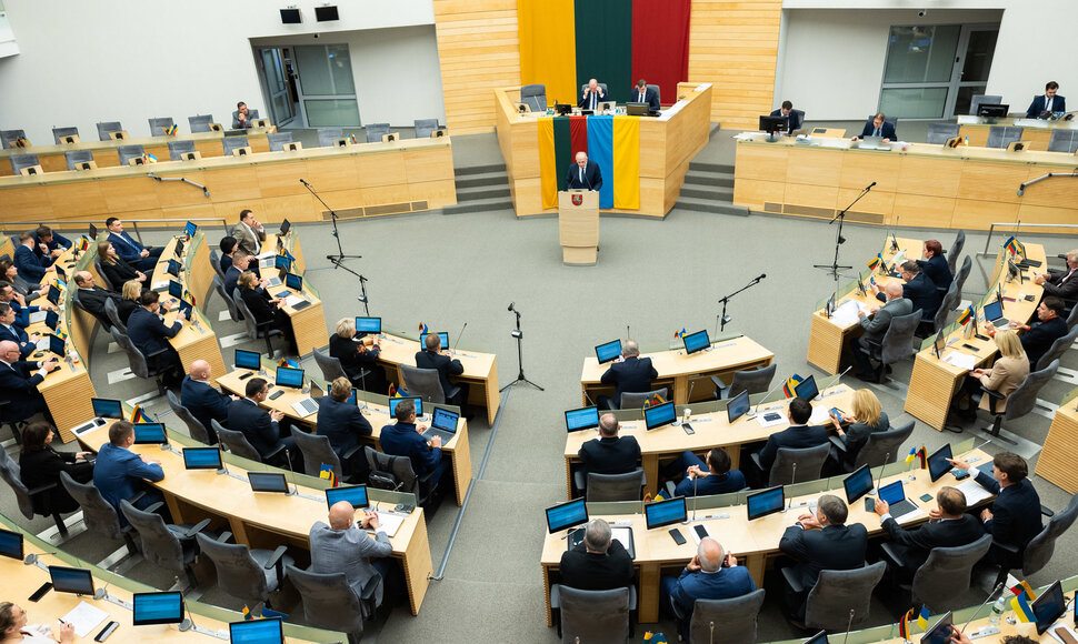 Seimas svarsto dėl Gintauto Palucko kandidatūros