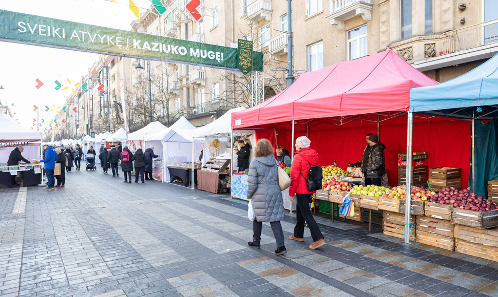 Vilniuje prasidėjo &bdquo;Kaziuko mugė 2025&ldquo;