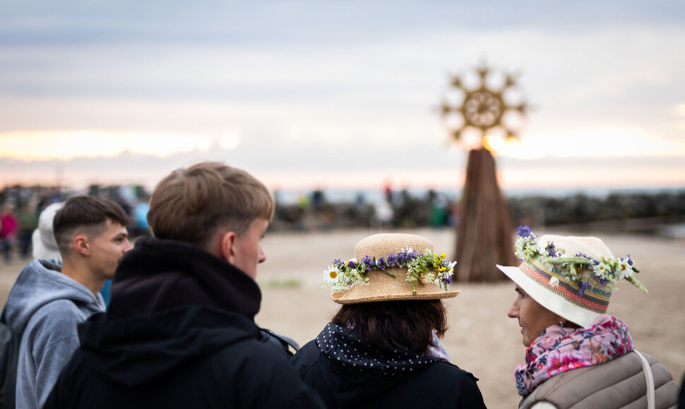 Joninių laužai &Scaron;ventojoje
