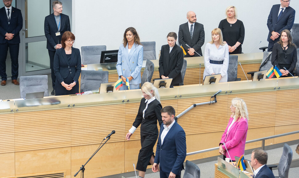 Vyriausiosios rinkimų komisijos narių priesaika