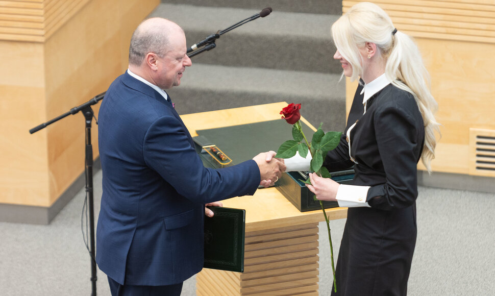 Saulius Skvernelis, Laura Matjo&scaron;aitytė