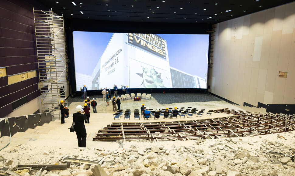 Kino teatre „Forum Cinema Vingis“ vyko spaudos konferencija