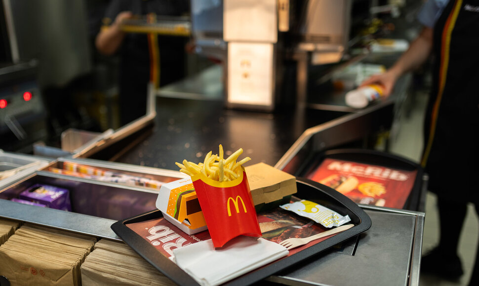 Atvirų durų iniciatyvos pristatymo renginys restorane „Mcdonalds“