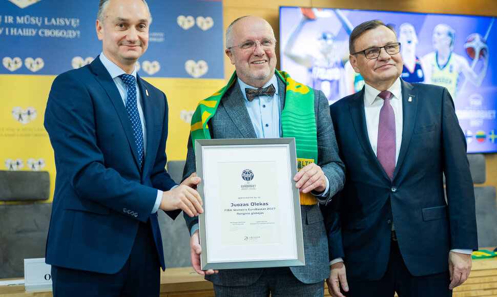 Mindaugas Balčiūnas, Juozas Olekas, Vydas Gedvilas