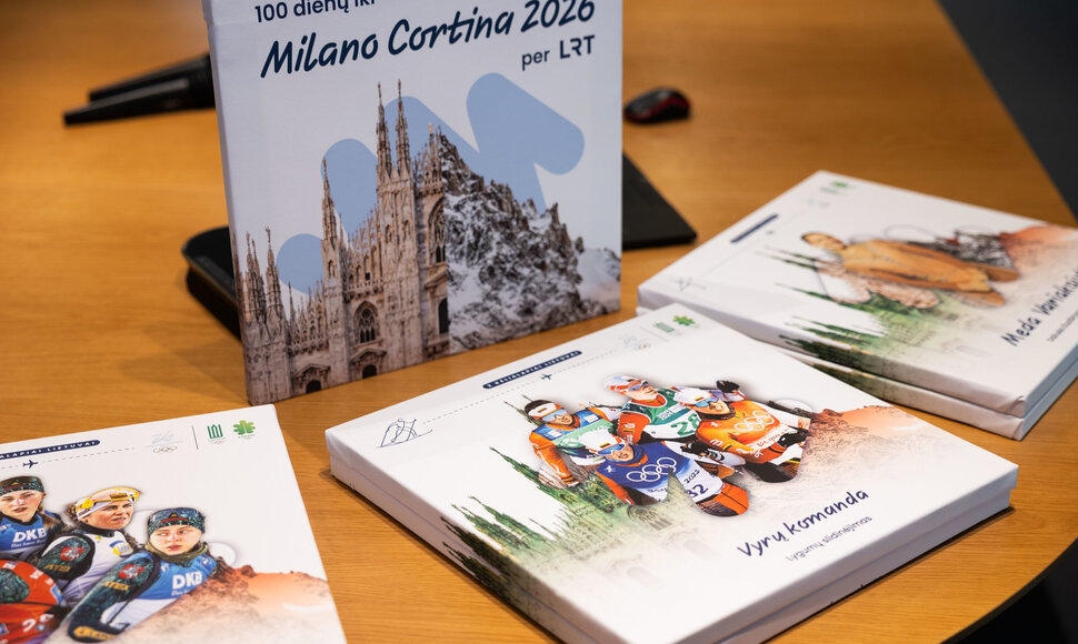 LTOK paminėta 100 dienų iki 2026 m. Milano ir Kortinos žiemos olimpinių žaidynių