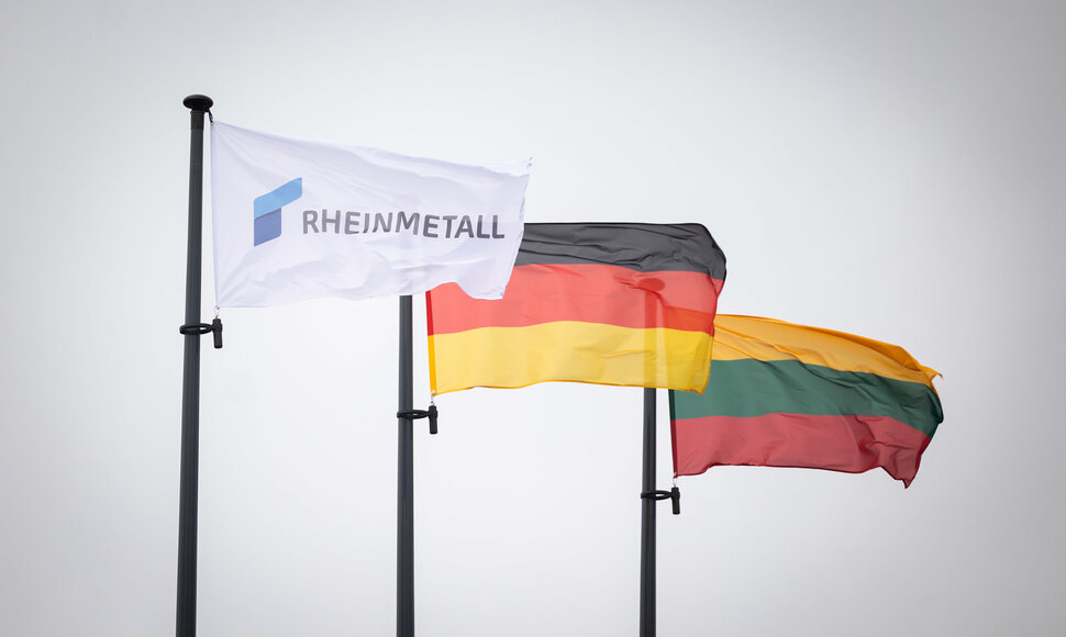 „Rheinmetall“ gamyklos statybų pradžios ceremonija