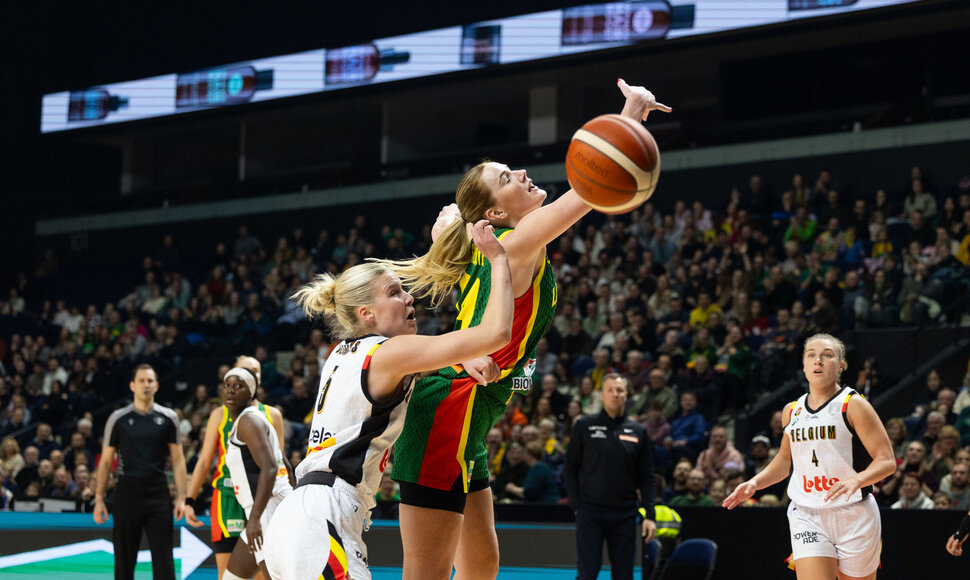 Europos krep&scaron;inio čempionato atranka: Lietuva-Belgija