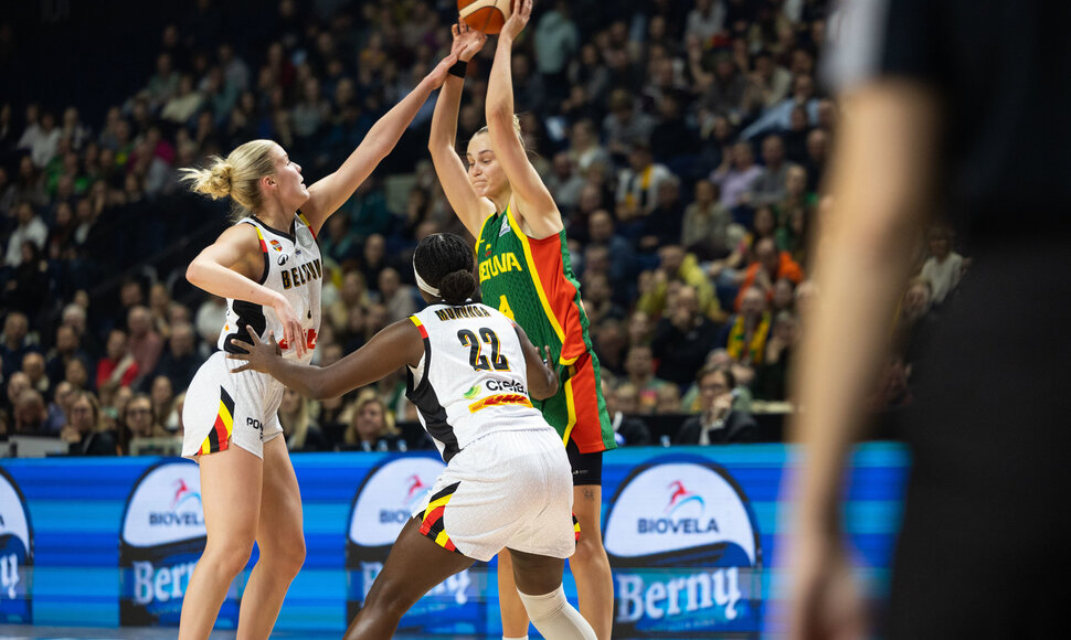 Europos krep&scaron;inio čempionato atranka: Lietuva-Belgija
